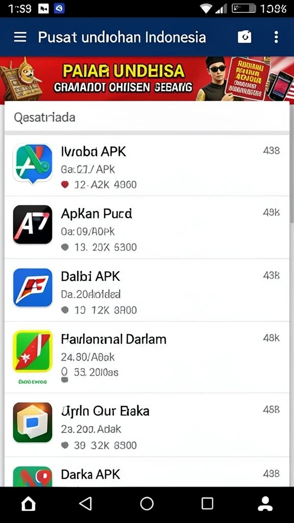 Streaming berkualitas dengan resolusi yang bisa dipilih.