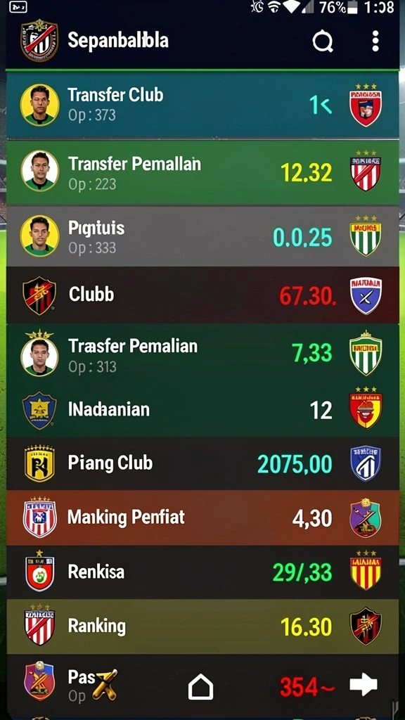 Karakter unik dengan kemampuan menarik.