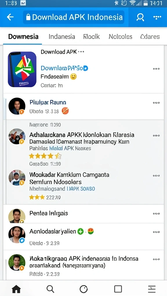 Tampilan menu utama yang intuitif dan menarik.