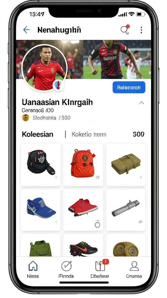 Karakter permainan dengan desain yang unik dan kreatif.