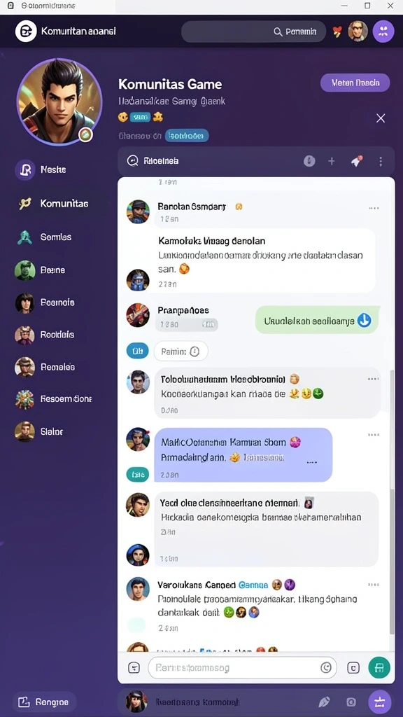 Tangkapan layar menampilkan antarmuka permainan yang intuitif.