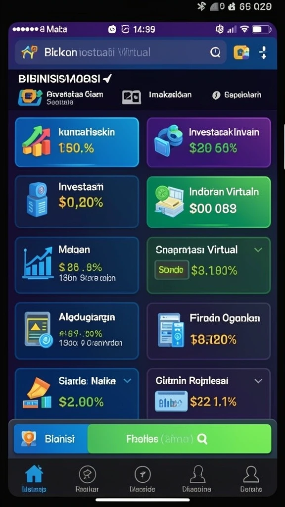 Antarmuka permainan yang intuitif dan mudah digunakan.