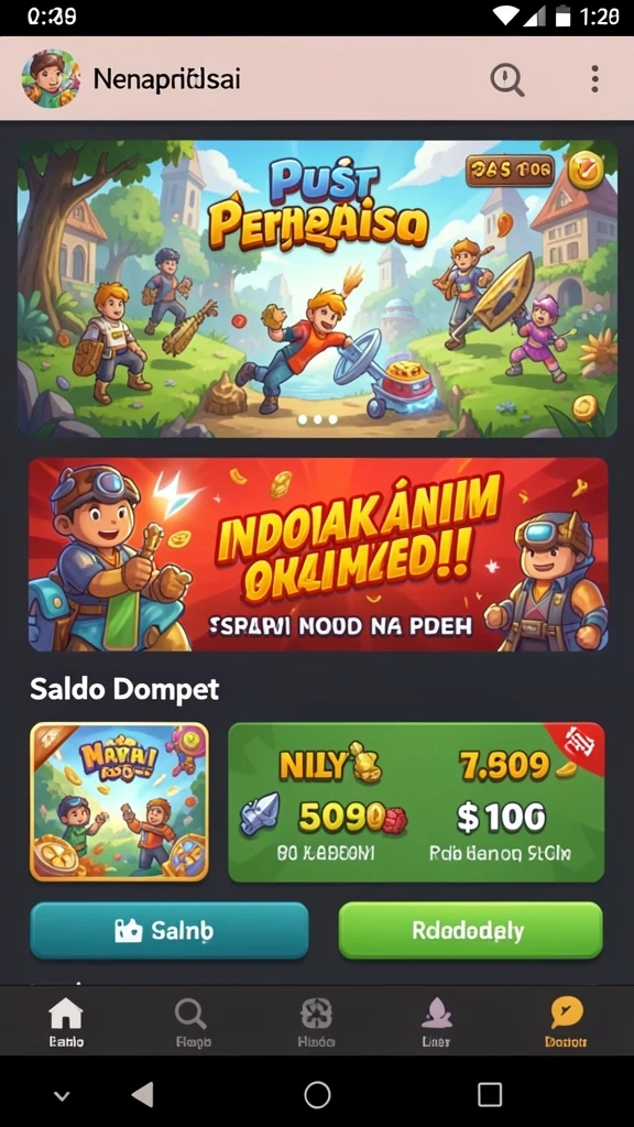 Tampilan antarmuka yang ramah pengguna.