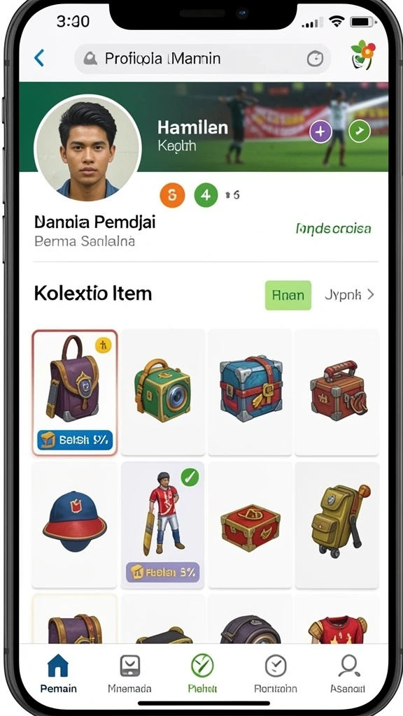 Tampilan antarmuka BALIWIN66 yang modern dan menarik.