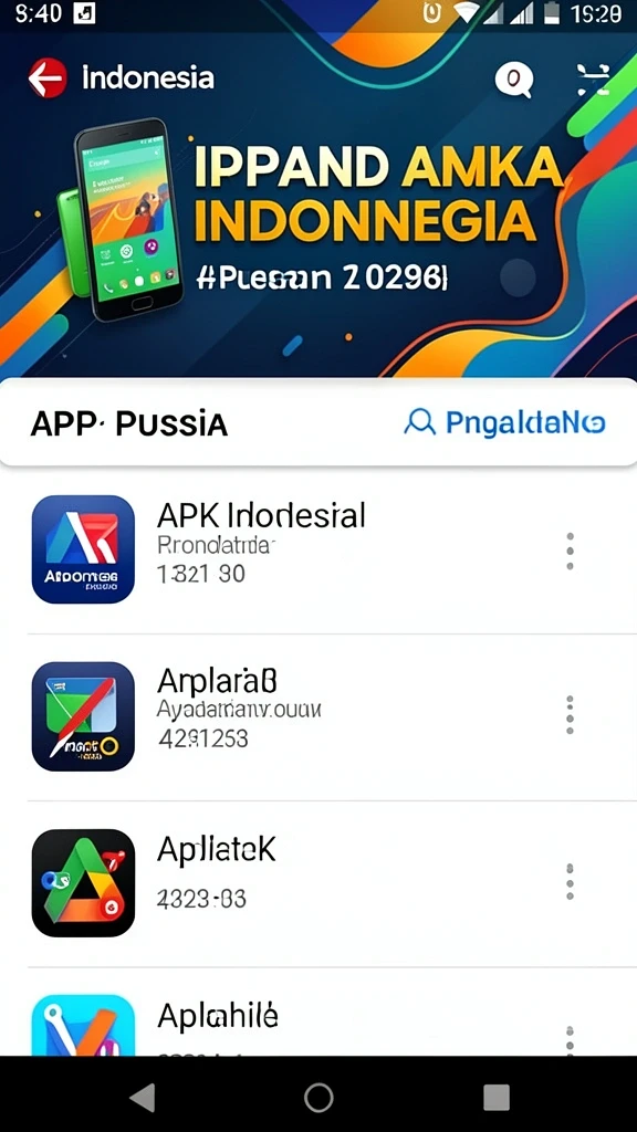 Beragam permainan menarik tersedia.
