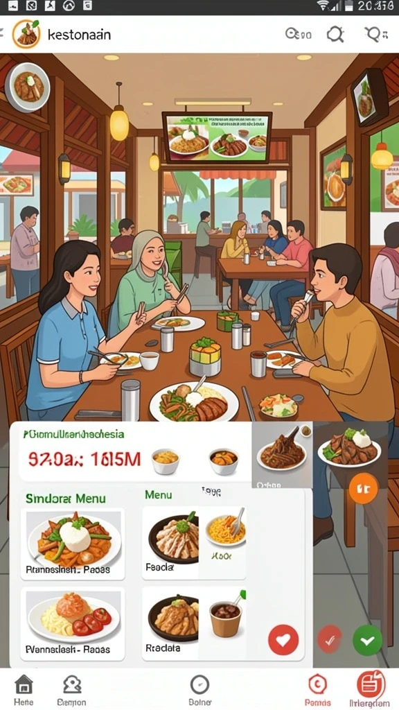 Screenshot menampilkan karakter utama dalam aksi.