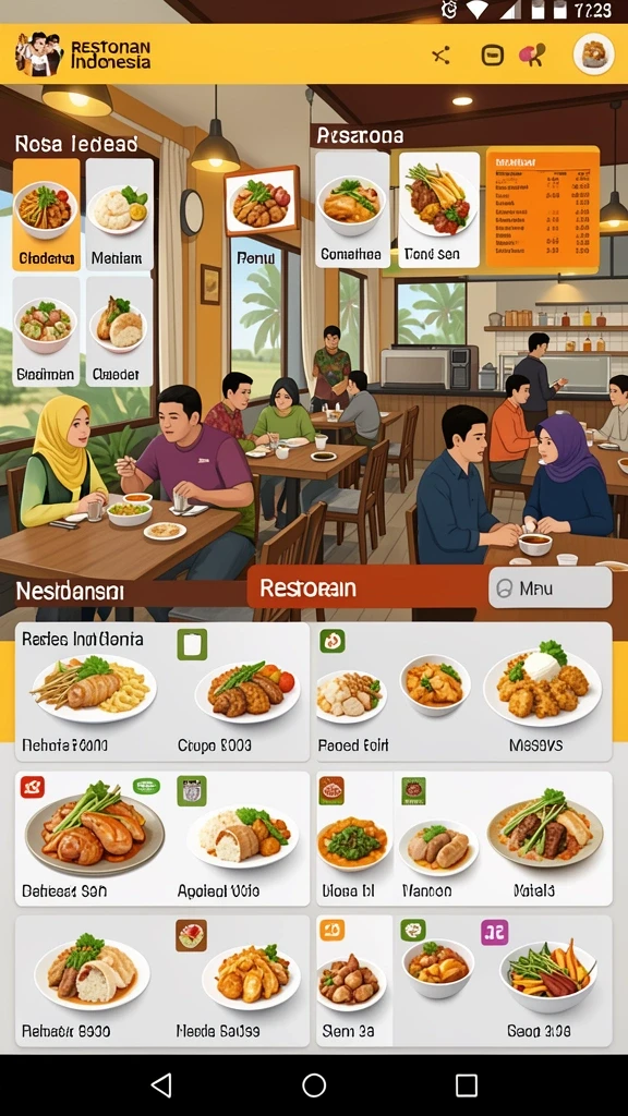 Beragam karakter menarik yang bisa dipilih.