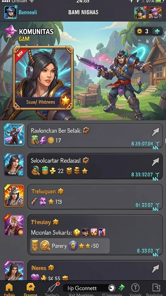 Beragam pilihan tema permainan slot yang seru.