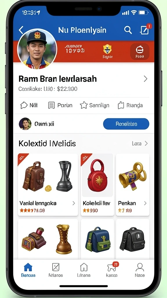 Tampilan antarmuka yang menarik dan ramah pengguna.