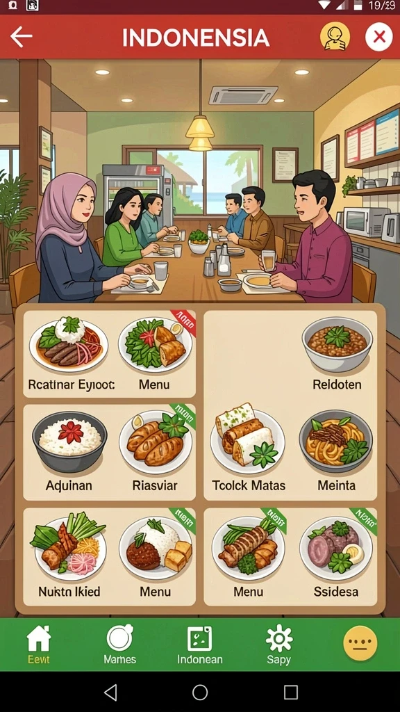 Aksi pertempuran yang mendebarkan dan seru.