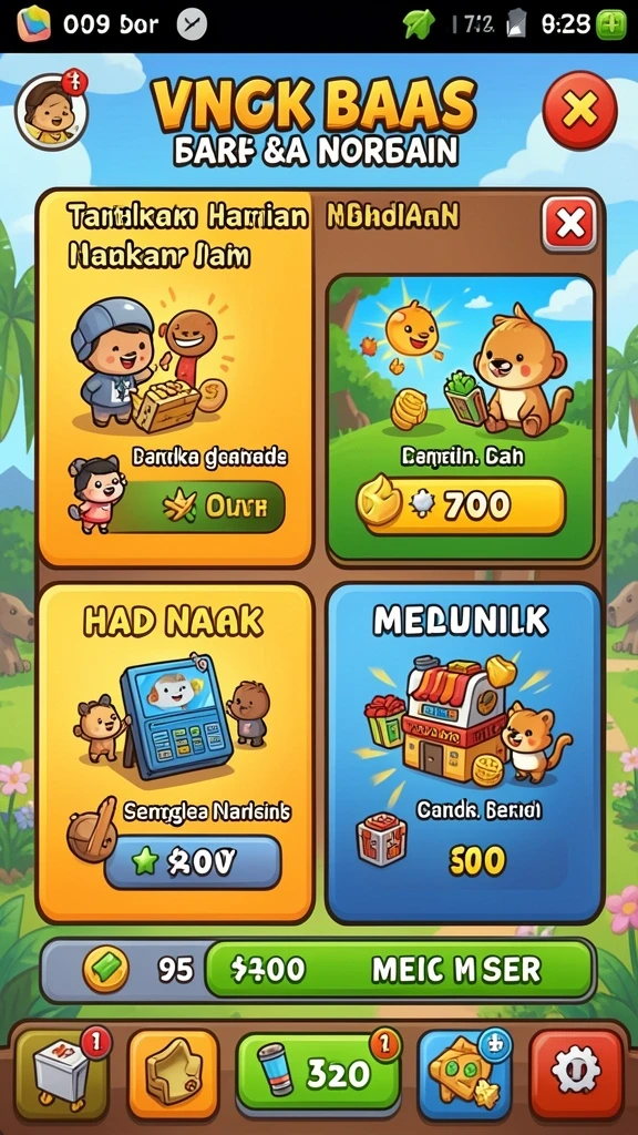 Tampilan antarmuka yang intuitif dan menarik.