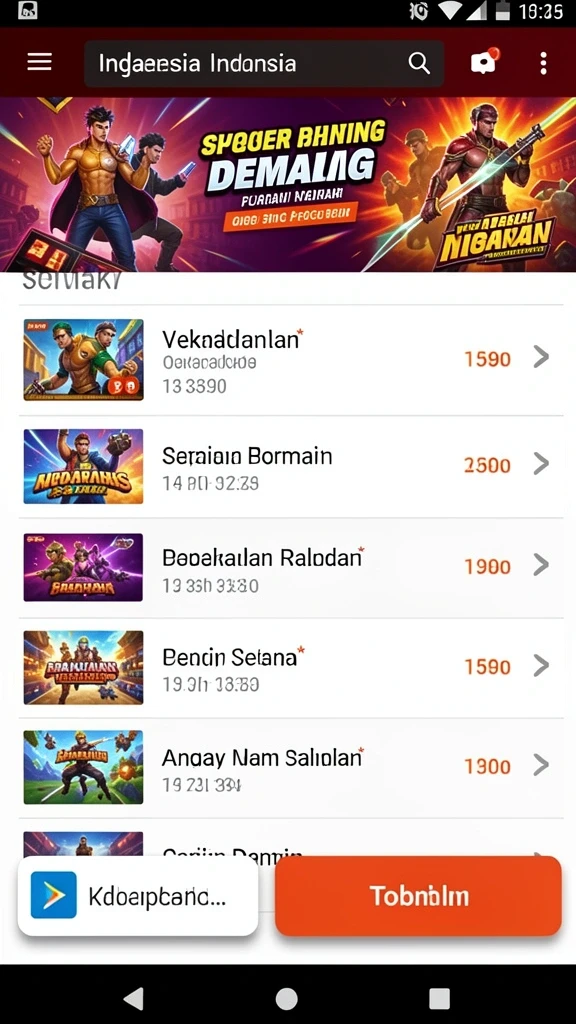 Kesempatan untuk memenangkan hadiah menarik.