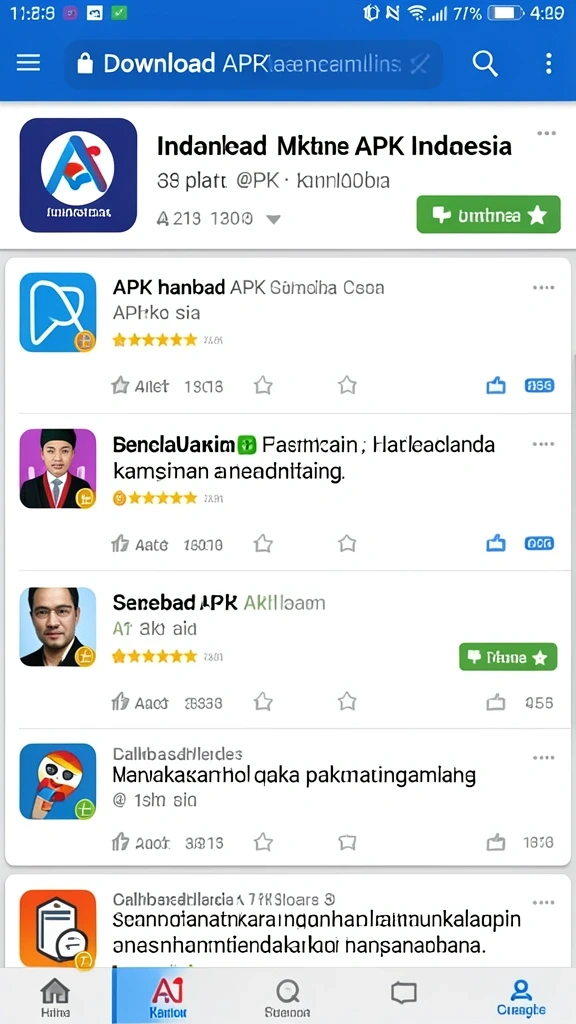 Tampilan antarmuka HOMETOGEL yang sederhana dan menarik.
