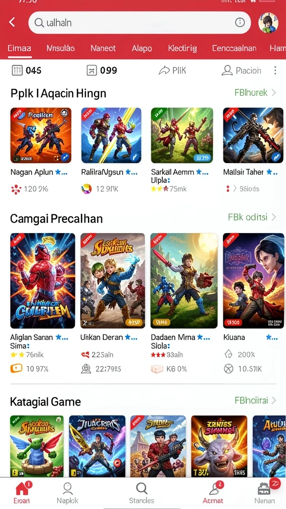 Beragam karakter unik untuk dipilih.