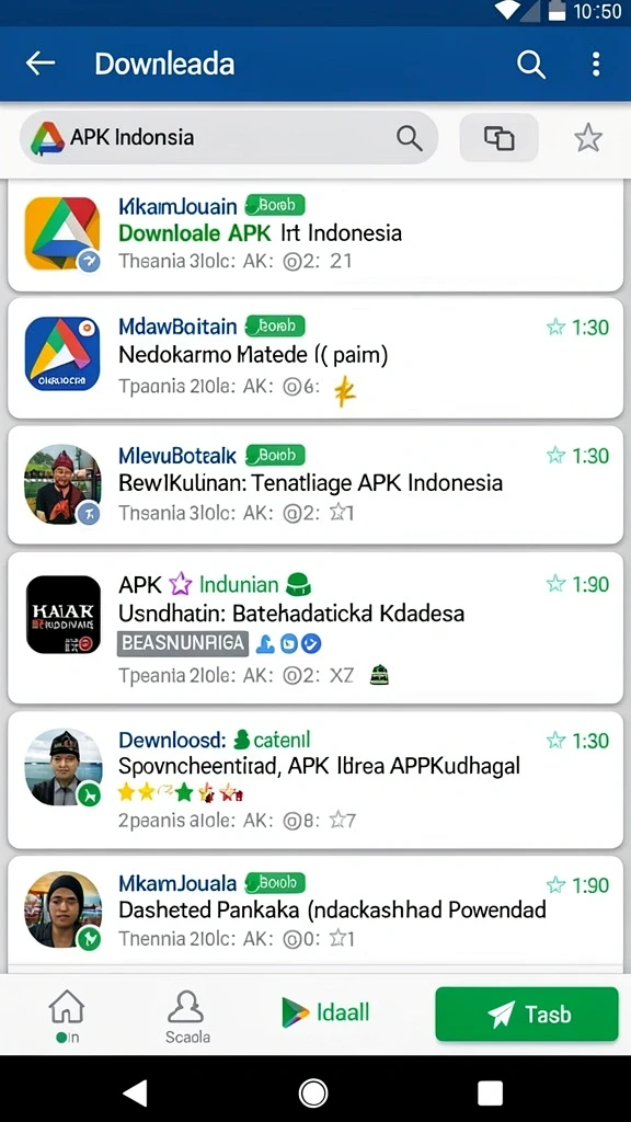 Menyajikan karakter-karakter unik yang dapat dipilih.
