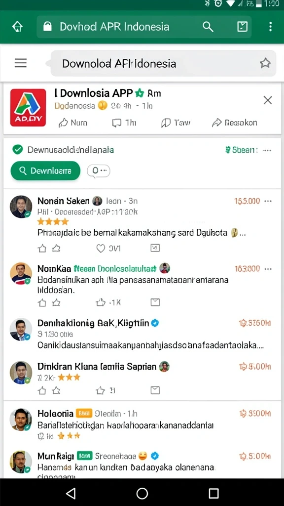 Tampilan antarmuka yang ramah pengguna.