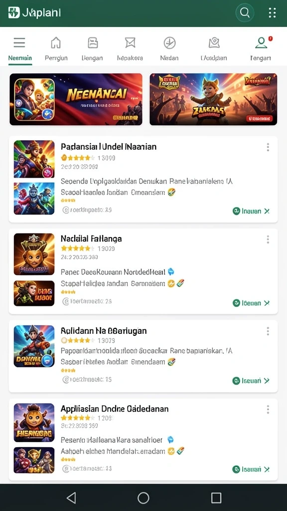 Bonus menarik untuk pemain baru.
