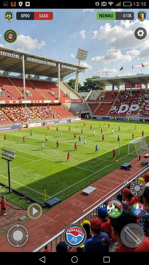 Tampilan permainan yang menarik dan intuitif.