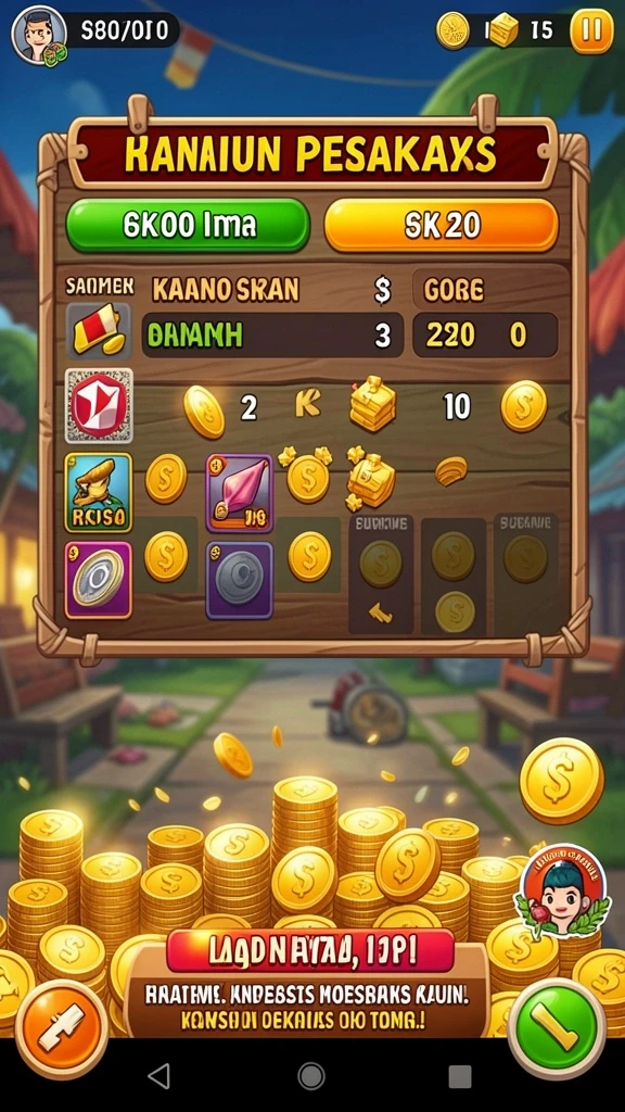 Bonus harian yang menggiurkan untuk para pemain.
