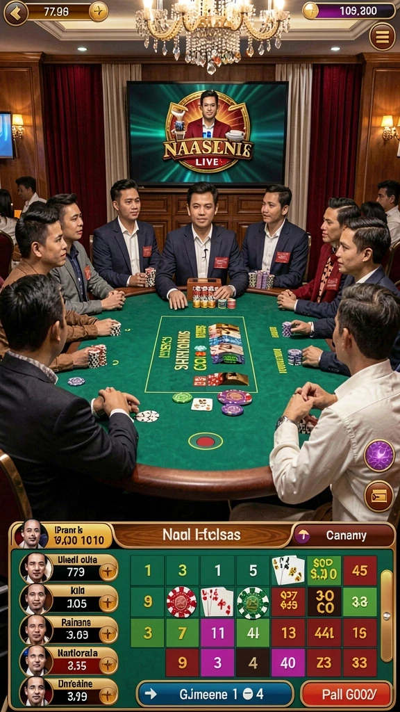 Menu permainan yang beragam dan mudah dipilih.