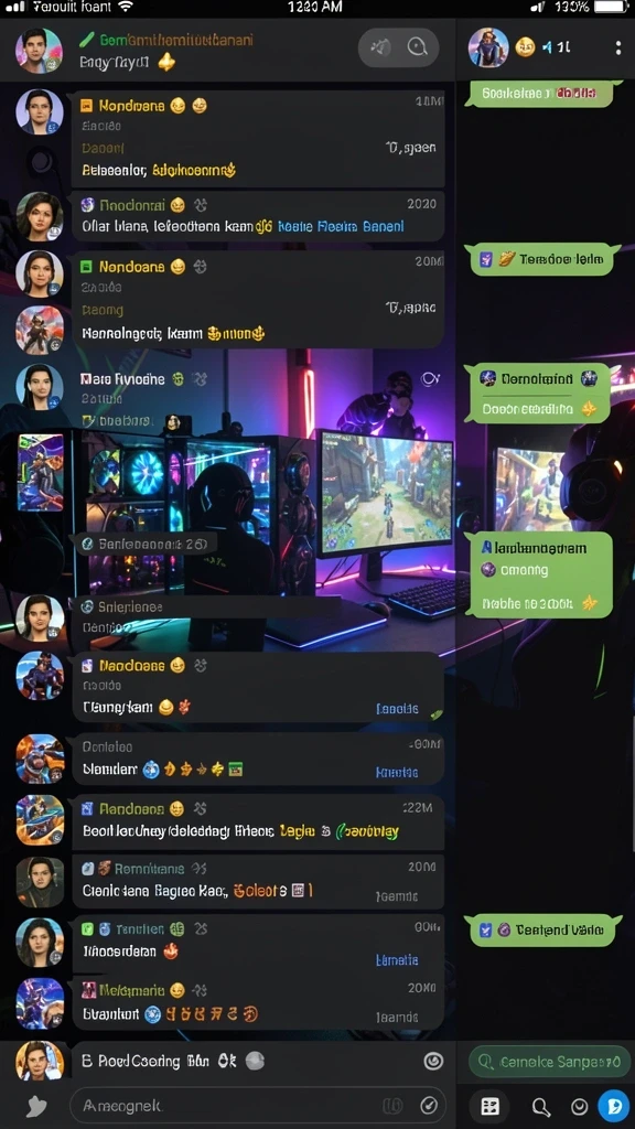 Tangkapan layar memperlihatkan mode multiplayer yang seru.