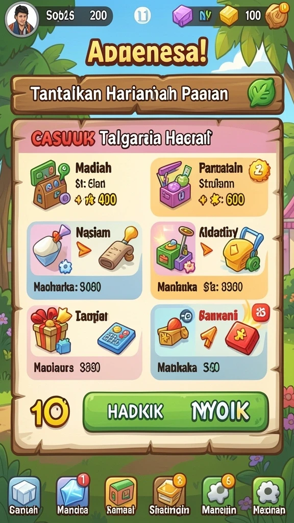 Tangkapan layar gameplay saat menyelesaikan misi sulit.