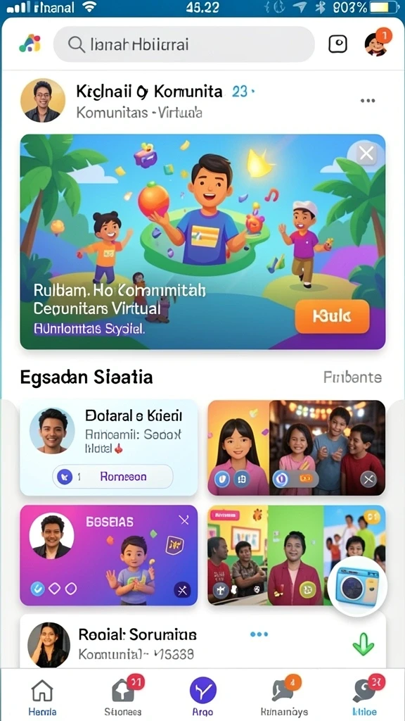 Mini-game menarik yang dapat dimainkan sembari menunggu.