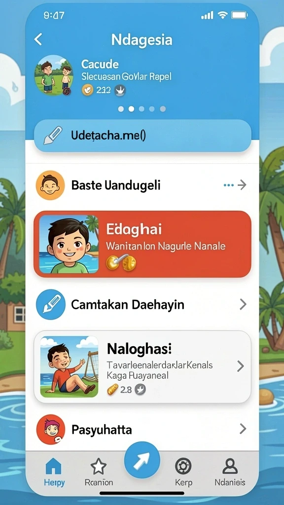 Sistem pertarungan dinamis dalam game.