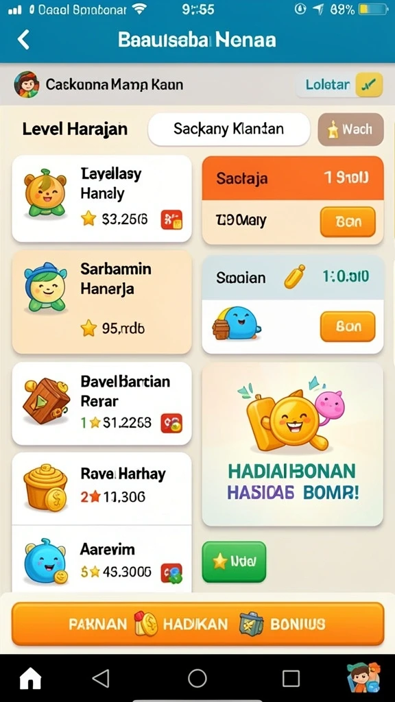 Gambaran gameplay yang intens dan seru.