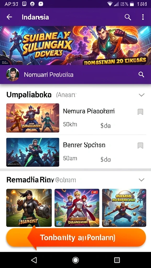 Tampilan antarmuka yang ramah pengguna.