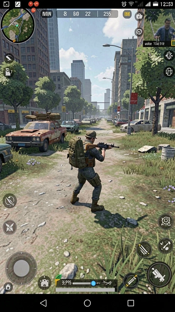Screenshot menampilkan tampilan grafis yang memukau dari game.