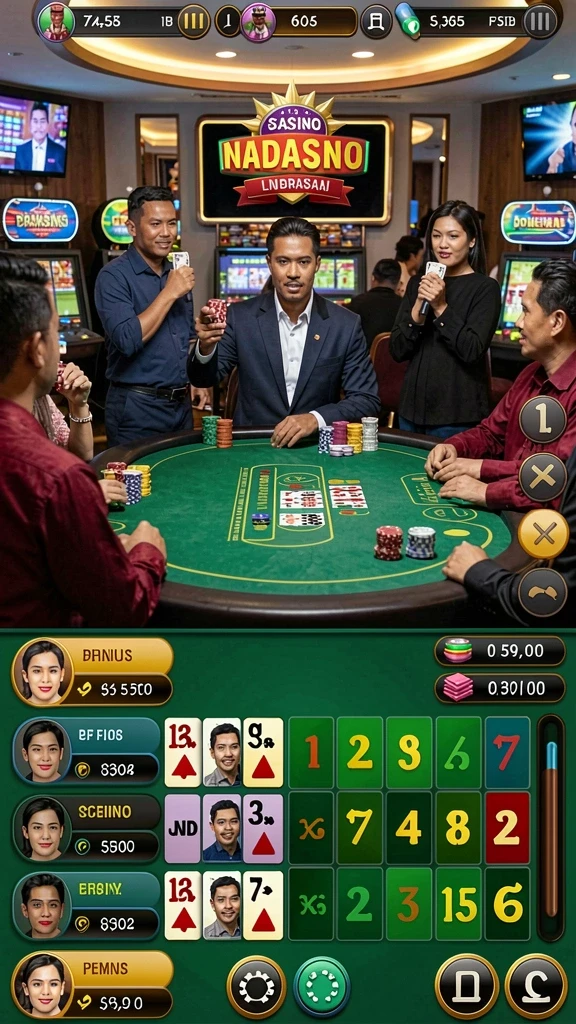 Tampilan grafis yang memukau dan berwarna-warni.
