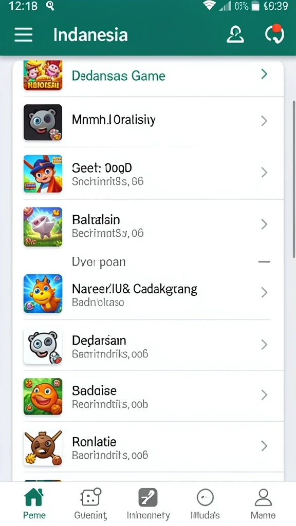 Antarmuka pengguna yang mudah dinavigasi.