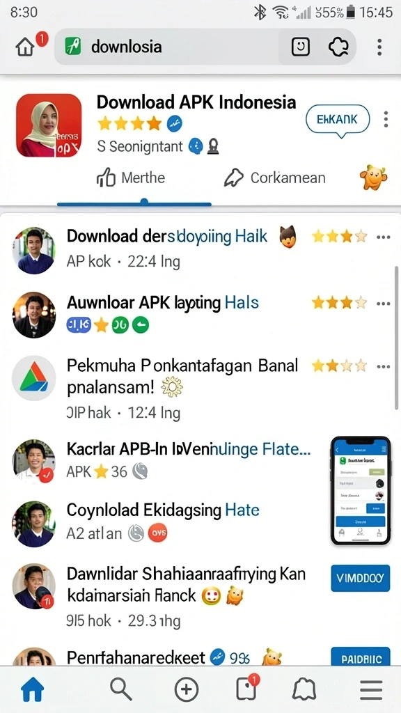 Tampilan antarmuka yang menarik dan mudah dinavigasi.