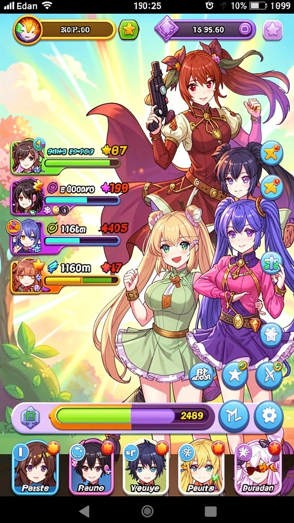 Screenshot menunjukkan pemandangan menakjubkan dari dunia game.