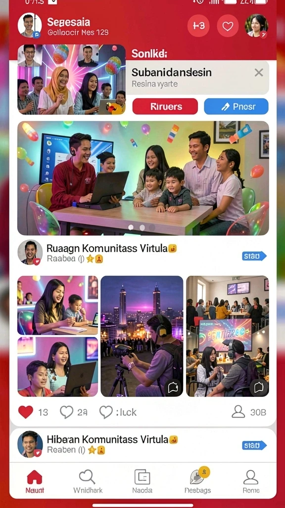 Tampilan antarmuka pengguna yang menarik dan mudah digunakan.