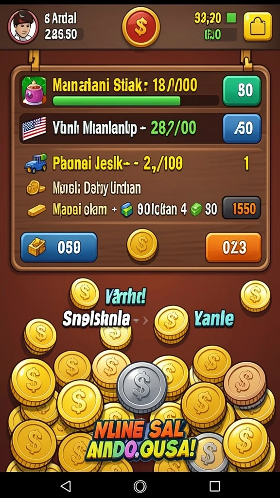 Tampilan awal aplikasi TOTO12 yang menarik.