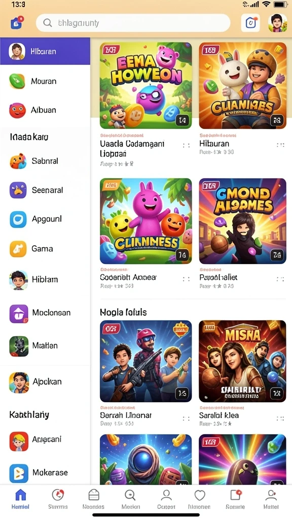 Tampilan antarmuka yang menarik dan mudah dipahami.