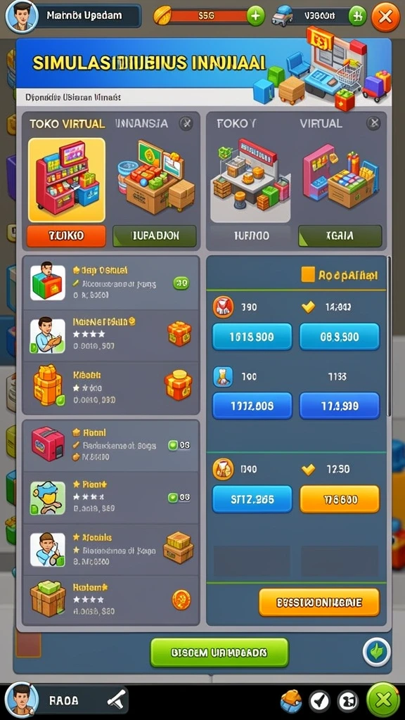 Mode multiplayer memungkinkan interaksi dengan pemain lain.