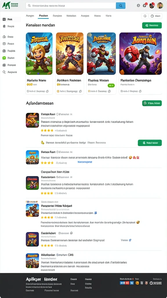 Pengalaman permainan yang seru dan menantang.