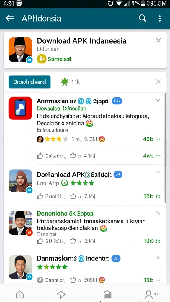 Tampilan antarmuka yang user-friendly dan menarik.