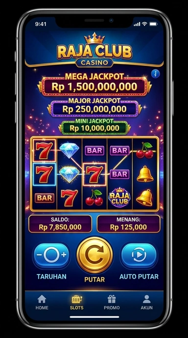 rajaclub — menu pengaturan